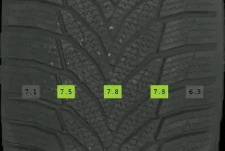 2x Winterreifen 225/45 R18 92V Nexen Winguard DOT 3324 7mm - Bild 1