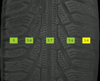 235/65 R17 WINTERREIFEN MERCEDES GLC W253 17 ZOLL ALUFELGEN KOMPLETTSATZ 5-6MM - Bild 7