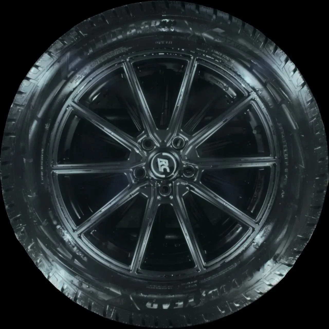 235/55 R18 104H WINTERREIFEN AUDI Q3 F3 18 ZOLL ALU KOMPLETTSATZ 7MM - Bild 1