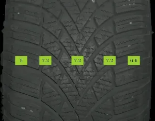 215/65 R17 WINTERREIFEN SKODA KODIAQ NS 17 ZOLL ALUFELGEN KOMPLETTSATZ 5-7MM - Bild 8