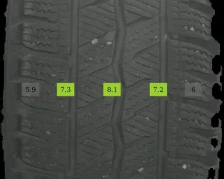 215/60 R17 109T WINTERREIFEN VW AMAROK 2H 17 ZOLL ALU KOMPLETTSATZ 7-8MM - Bild 7