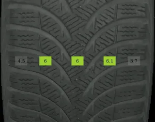 205/60 R16 WINTERREIFEN C-KLASSE W205  16 ZOLL ALUFELGEN KOMPLETTSATZ 5-6MM - Bild 8