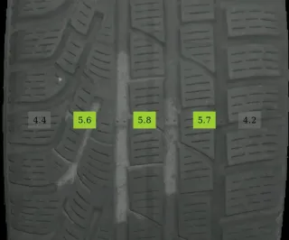 235/45 R18 WINTERREIFEN VOLVO V60 18 ZOLL ALUFELGEN KOMPLETTSATZ 5-6MM - Bild 6