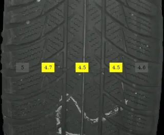 225/50 R17 98H WINTERREIFEN AUDI A5 8W 17 ZOLL ALUMINIUM KOMPLETTSATZ 4-6MM - Bild 8