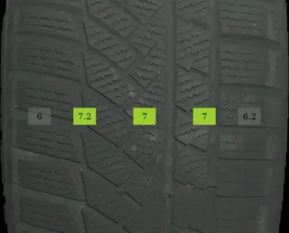 225/50 R17 94H WINTERREIFEN AUDI A4 8K 17 ZOLL ALU KOMPLETTSATZ 6-7MM - Bild 8
