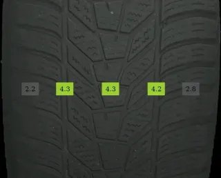 225/40 R19 WINTERREIFEN VW ARTEON 3H/3G 19 ZOLL ALUFELGEN KOMPLETTSATZ 4MM - Bild 5