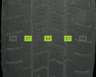 195/65 R16 WINTERREIFEN V-KLASSE W447 16 ZOLL STAHLFELGEN KOMPLETTSATZ 4-6MM - Bild 5