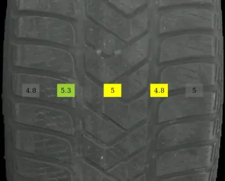 225/50 R17 WINTERREIFEN BMW 3ER F30 F31 17 ZOLL ALUFELGEN KOMPLETTSATZ 4MM - Bild 6