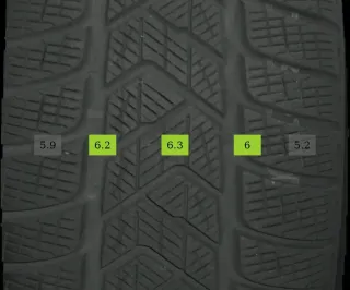235/55 R18 WINTERREIFEN VOLVO XC40 18 ZOLL ALUFELGEN KOMPLETTSATZ 5-6MM - Bild 7