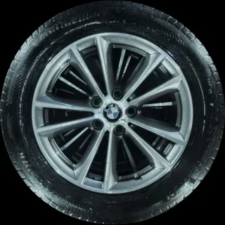225/55 R17 97H WINTERREIFEN BMW 5ER G30 17 ZOLL ALUMINIUM KOMPLETTSATZ 4-5MM - Bild 2