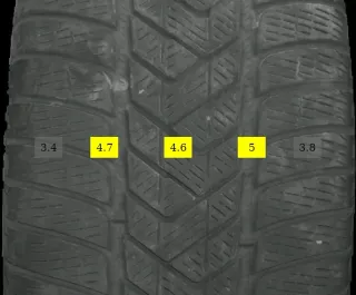 255/45 R20 105V WINTERREIFEN MERCEDES GLC W253 20 ZOLL ALU KOMPLETTSATZ - Bild 8
