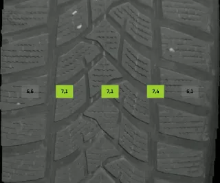 205/55 R17 95V WINTERREIFEN A-KLASSE W177 17 ZOLL ALU KOMPLETTSATZ 6-7MM - Bild 5