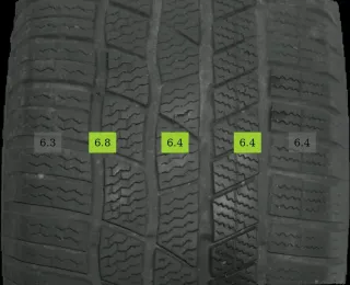 255/55 R19 WINTERREIFEN VW TOUAREG III CR 19 ZOLL ALUFELGEN KOMPLETTSATZ 5-6MM - Bild 6