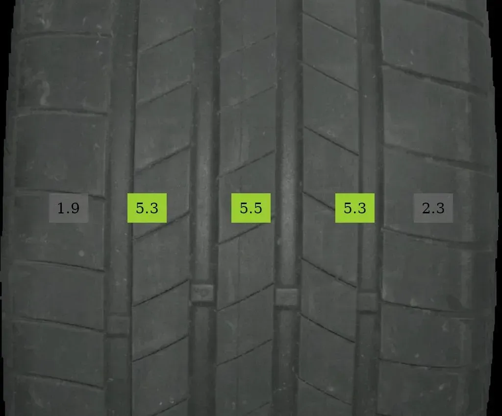 2x 255/50 R19 103T Sommerreifen Bridgestone Bridgestone Turanza Eco 5mm DOT 1721 - Bild 1