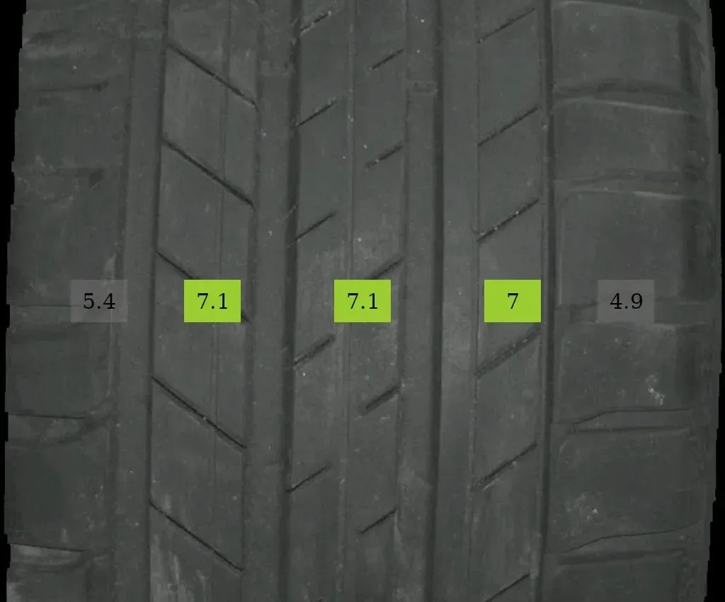 2x 235/55 R19 101Y Sommerreifen Michelin Latitude Sport 3 6mm DOT 4420 - Bild 1