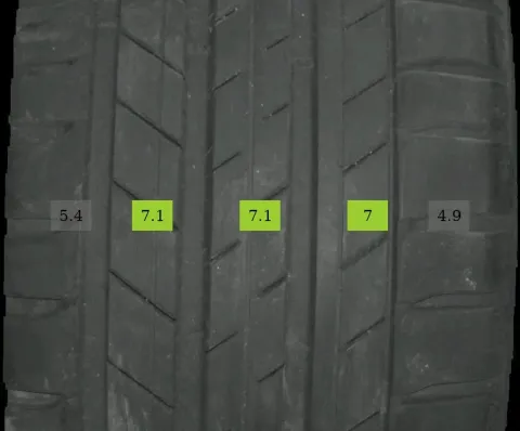 Background image for 2x 235/55 R19 101Y Sommerreifen Michelin Latitude Sport 3 6mm DOT 4420