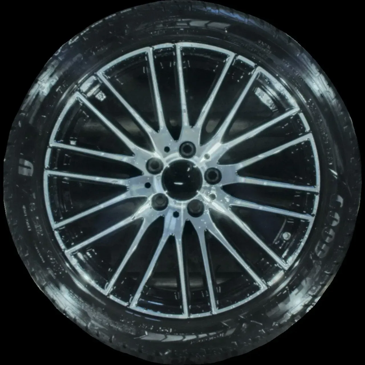 225/45 R18 WINTERREIFEN C-KLASSE W206 18 ZOLL ALUFELGEN KOMPLETTSATZ 5-6MM - Bild 1