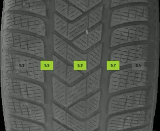 235/60 R18 105V WINTERREIFEN PORSCHE MACAN 95B 18 ZOLL ALU KOMPLETTSATZ 4-5MM - Bild 5