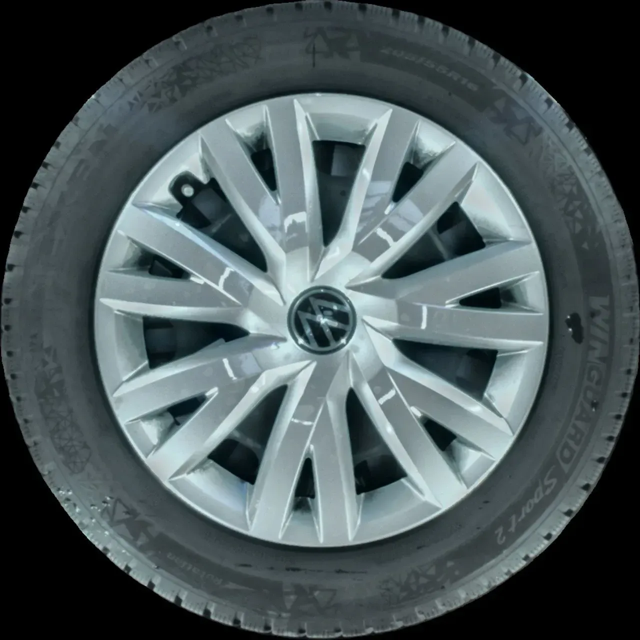 205/55 R16 91H WINTERREIFEN VW GOLF 7 VII 16 ZOLL STAHL KOMPLETTSATZ 5-7MM - Bild 1