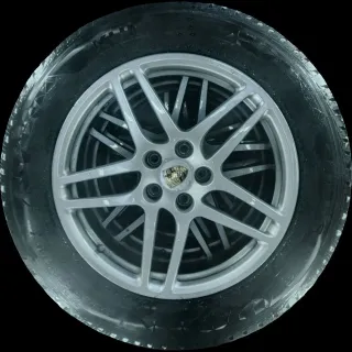 255/55 R18 GANZJAHRREIFEN PORSCHE MACAN 95B 18 ZOLL ALUFELGEN KOMPLETTSATZ 5-6MM - Bild 3