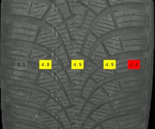 205/60 R16 WINTERREIFEN BMW 2ER F45 16 ZOLL ALUFELGEN KOMPLETTSATZ 4-6MM - Bild 8