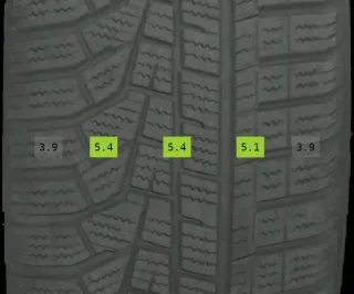 205/60 R16 WINTERREIFEN A-KLASSE W177 16 ZOLL ALUFELGEN 4-6MM KOMPLETTSATZ - Bild 7