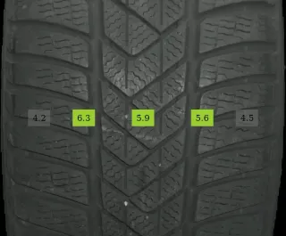 245/45 R18 WINTERREIFEN E-KLASSE W213 18 ZOLL ALUFELGEN KOMPLETTSATZ 5-7MM - Bild 5