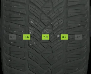205/55 R16 WINTERREIFEN A-KLASSE W176 16 ZOLL ALUFELGEN KOMPLETTSATZ 7-8MM - Bild 8