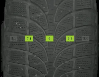 235/60 R18 WINTERREIFEN GLC W253  18 ZOLL ALUFELGEN KOMPLETTSATZ 5-6MM - Bild 8