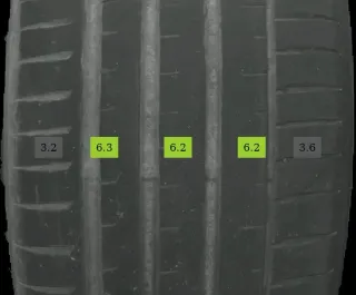 265/35 R20 99Y SOMMERREIFEN AUDI A6 4K 20 ZOLL ALU Kompletträder 6MM - Bild 5