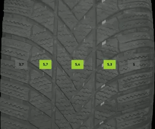 235/55 R19 101T WINTERREIFEN VW ID.4 19 ZOLL STAHL KOMPLETTRÄDER 5MM - Bild 5