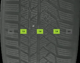255/55 R19 111H WINTERREIFEN AUDI Q8 GE 19 ZOLL ALU KOMPLETTSATZ 7-8MM - Bild 8