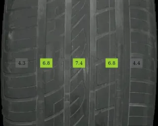 245/45 R20 103W Sommerreifen Fortune FSR-303 6mm DOT 4322 - 4 REIFEN - Bild 4