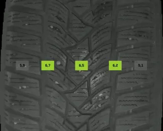 205/60 R16 96H WINTERREIFEN B-KLASSE W247 16 ZOLL KOMPLETTSATZ 4-7MM - Bild 5