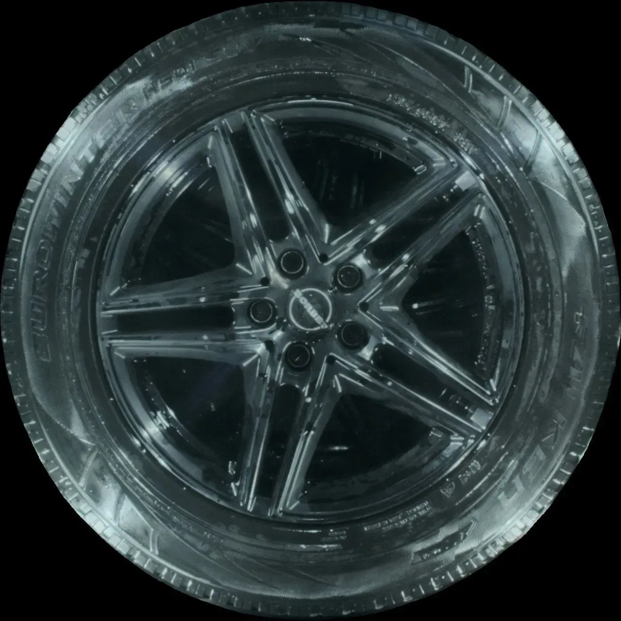 215/65 R17 99H WINTERREIFEN AUDI A6 F2 17 ZOLL ALU KOMPLETTSATZ 4MM - Bild 1