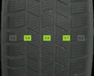 215/65 R16 WINTERREIFEN AUDI Q3 83A 16 ZOLL ALUFELGEN KOMPLETTSATZ 5-6MM - Bild 6