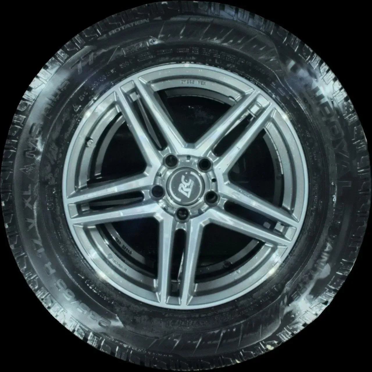 235/65 R17 WINTERREIFEN MERCEDES GLC W253 17 ZOLL ALUFELGEN KOMPLETTSATZ 5-6MM - Bild 1