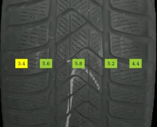 245/45 R18 WINTERREIFEN E-KLASSE W213 18 ZOLL ALUFELGEN KOMPLETTSATZ 5-7MM - Bild 6