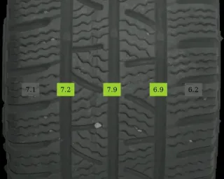 215/65 R16 WINTERREIFEN VW T5/T6 MULTIVAN 16 ZOLL STAHLFELGEN KOMPLETTSATZ 4-6MM - Bild 6