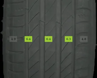 205/65 R16 SOMMER E-KLASSE W213 16 ZOLL ALUFELGEN 6MM KOMPLETTRÄDER - Bild 5