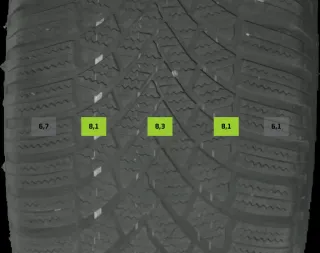 235/55 R19 101T WINTERREIFEN VW ID.5 19 ZOLL ALU KOMPLETTSATZ 6-7MM - Bild 8