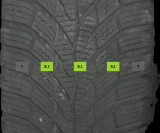 205/60 R16 96H WINTERREIFEN SKODA KAMIQ NW 16 ZOLL STAHL KOMPLETTSATZ 7-8MM - Bild 5