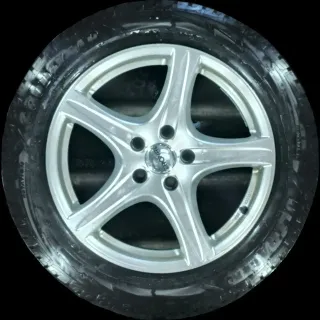 225/55 R17 97H WINTERREIFEN AUDI A6 4G 17 ZOLL ALUMINIUM KOMPLETTSATZ 4MM - Bild 1
