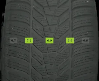 255/60 R18 WINTERREIFEN NISSAN NAVARA 18 ZOLL ALUFELGEN KOMPLETTSATZ 6-7MM - Bild 5