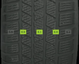215/65 R16 WINTERREIFEN AUDI Q3 83A 16 ZOLL ALUFELGEN KOMPLETTSATZ 5-6MM - Bild 7