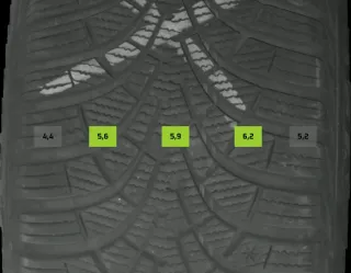 205/60 R16 WINTERREIFEN AUDI A4 8W B9 16 ZOLL ALU KOMPLETTSATZ 5-8MM - Bild 8