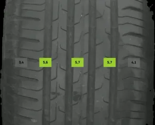 215/65 R17 SOMMERREIFEN VW TIGUAN 5N (II) 17 ZOLL ALU Kompletträder 5NA601025P - Bild 6