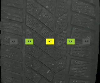 205/55 R17 91H WINTERREIFEN BMW 2ER F45 17 ZOLL ALUMINIUM KOMPLETTSATZ 4-5MM - Bild 8