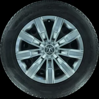 215/65 R17 99H WINTERREIFEN VW TIGUAN 5N (II) 17 ZOLL STAHL KOMPLETTSATZ 4-5MM - Bild 1