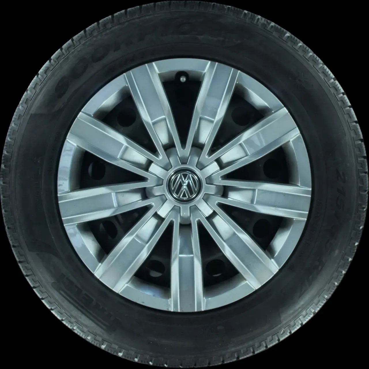 215/65 R17 99H WINTERREIFEN VW TIGUAN 5N (II) 17 ZOLL STAHL KOMPLETTSATZ 4-5MM - Bild 1